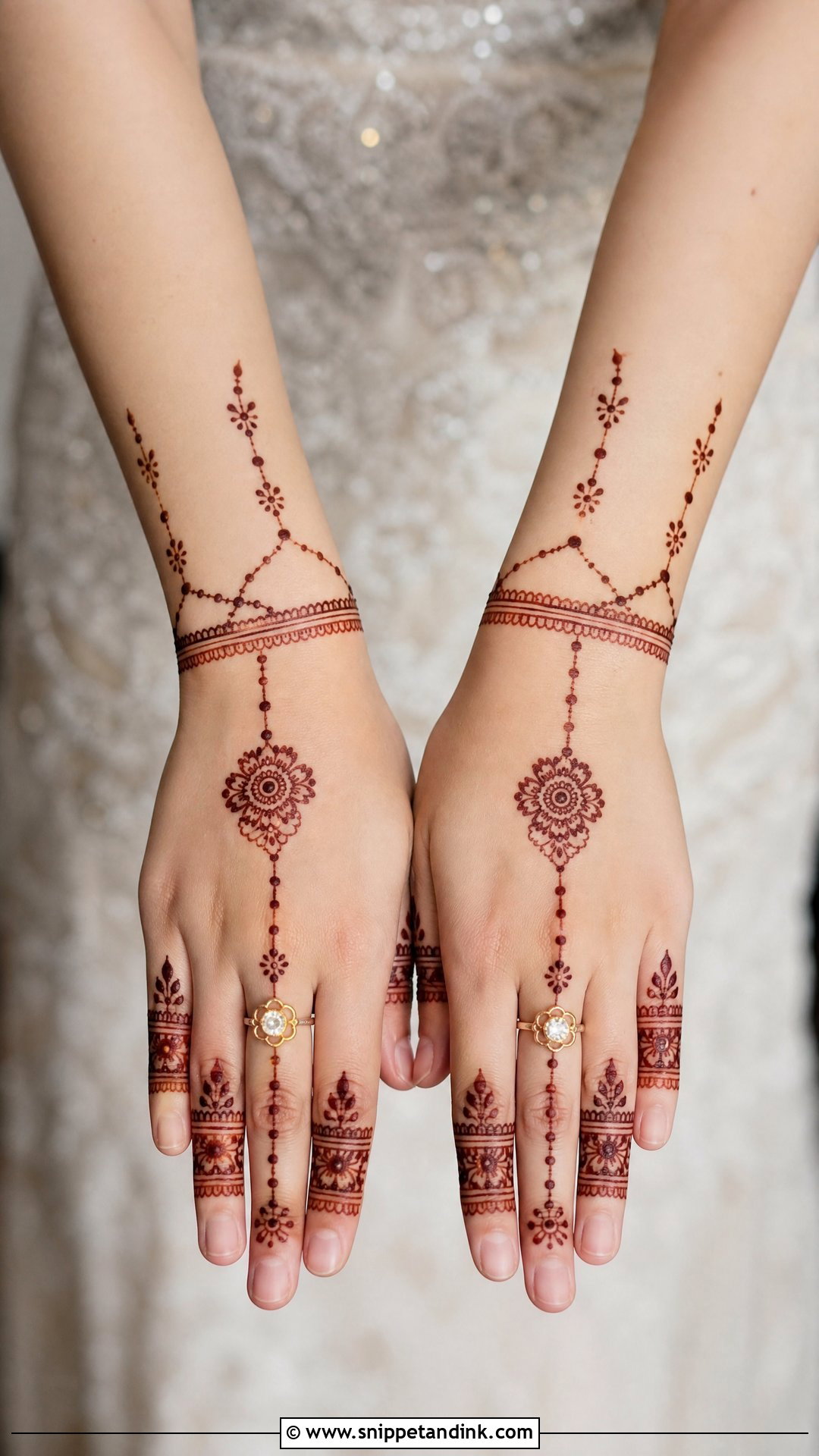 Groom Sister Jewelry Mehndi Design - Snippet and Ink - 25 Groom Sister Mehndi Design Ideas