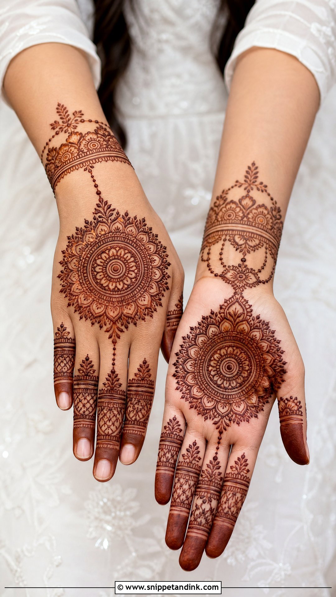 Groom Sister Mandala Mehndi Design - Snippet and Ink - 25 Groom Sister Mehndi Design Ideas