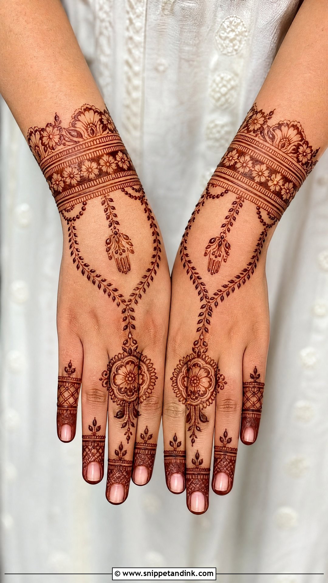 Groom Sister Wrist Mehndi Design - Snippet and Ink - 25 Groom Sister Mehndi Design Ideas