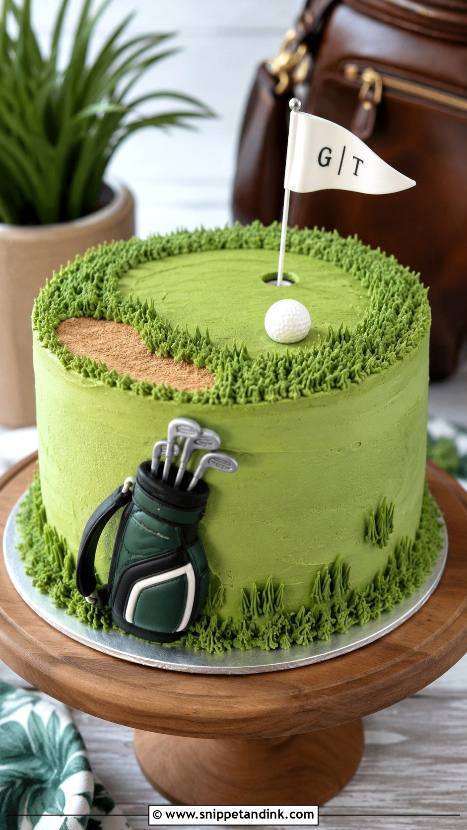 Groom To Be Golf Cake - Snippet and Ink - 20 Groom to Be Cake Designs