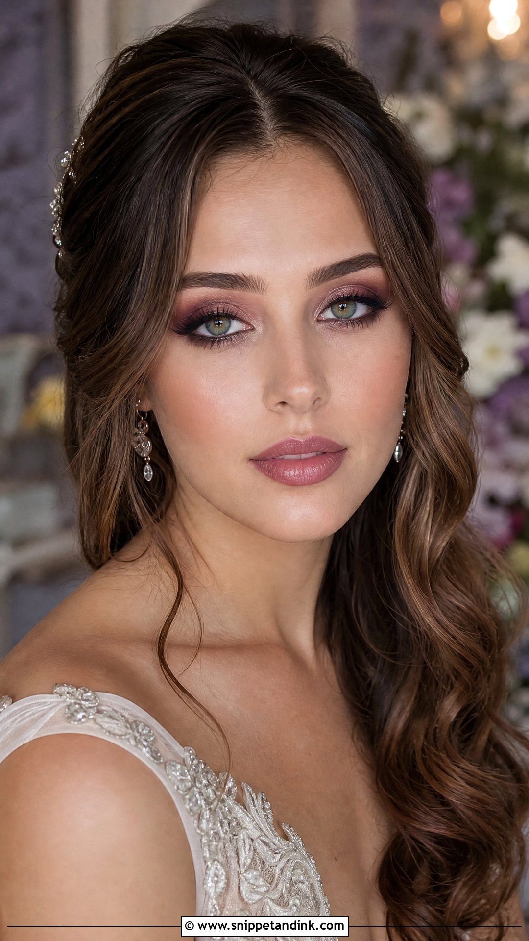 Grunge Wedding Makeup For Green Eyes - Snippet and Ink - 20 Grunge Wedding Makeup Ideas