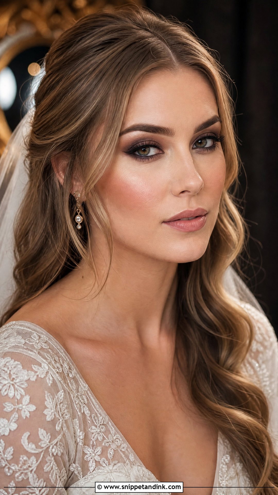 Grunge Wedding Makeup For Hooded Eyes - Snippet and Ink - 20 Grunge Wedding Makeup Ideas