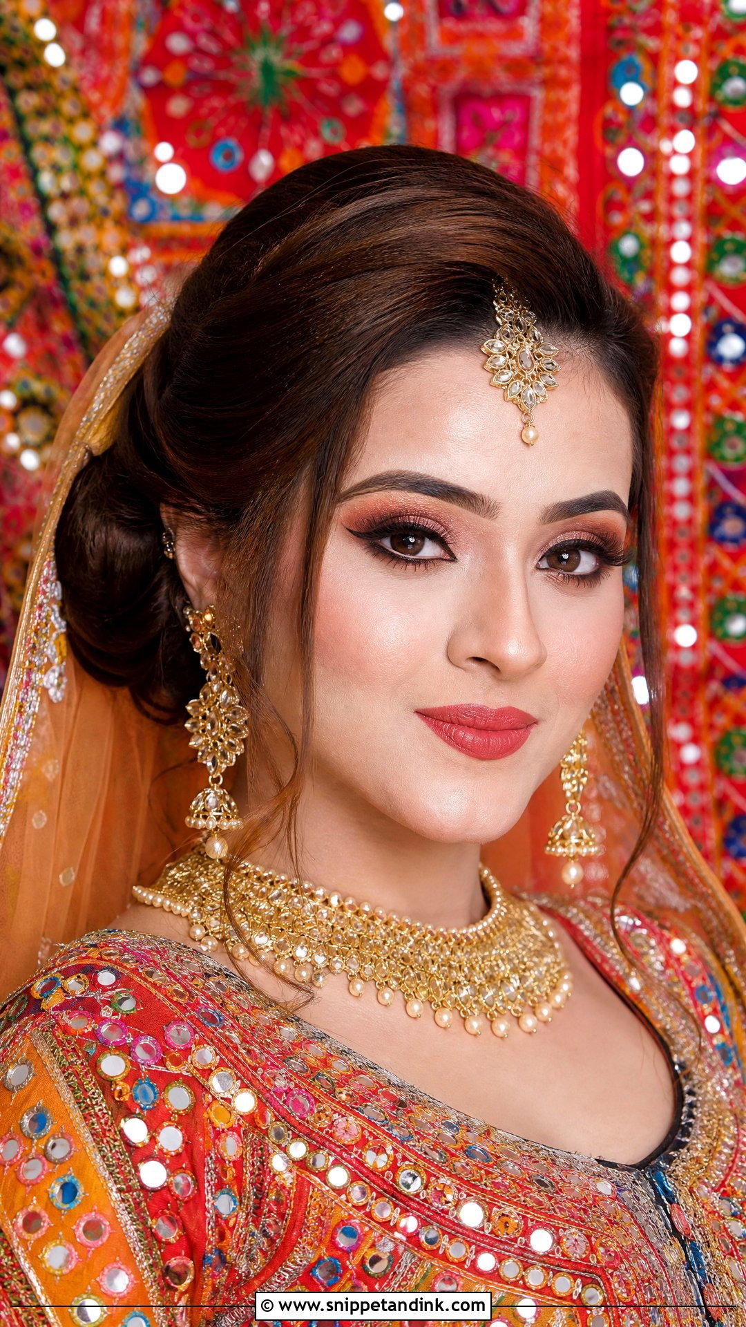 Gujarati Bridal HD Makeup - Snippet and Ink - 25 Indian Bridal HD Makeup Looks