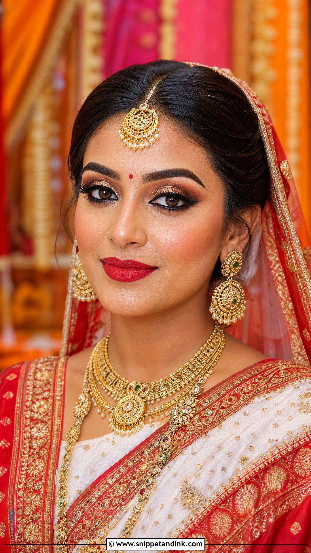 Gujarati Bridal Look - Snippet and Ink - 20 Indian Bridal Looks
