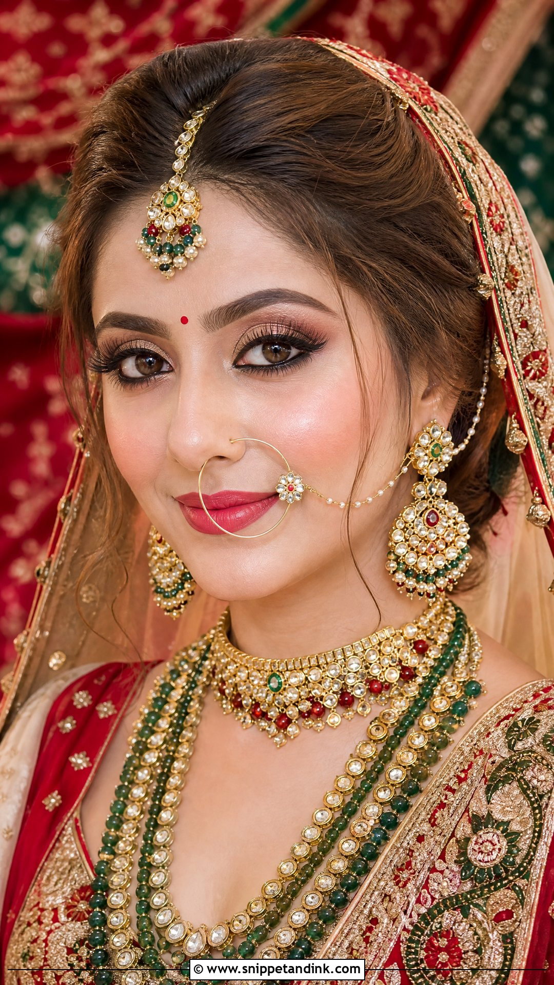 Gujarati Bridal Makeup - Snippet and Ink - 20 Indian Wedding Bride Makeup Looks