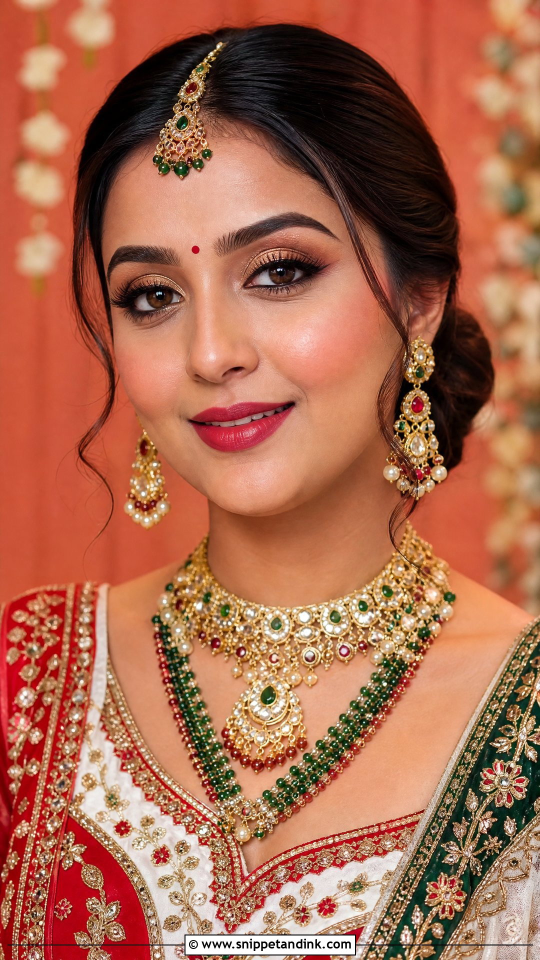 Gujarati Bridal Makeup - Snippet and Ink - 20 Indian Bridal Makeup Looks