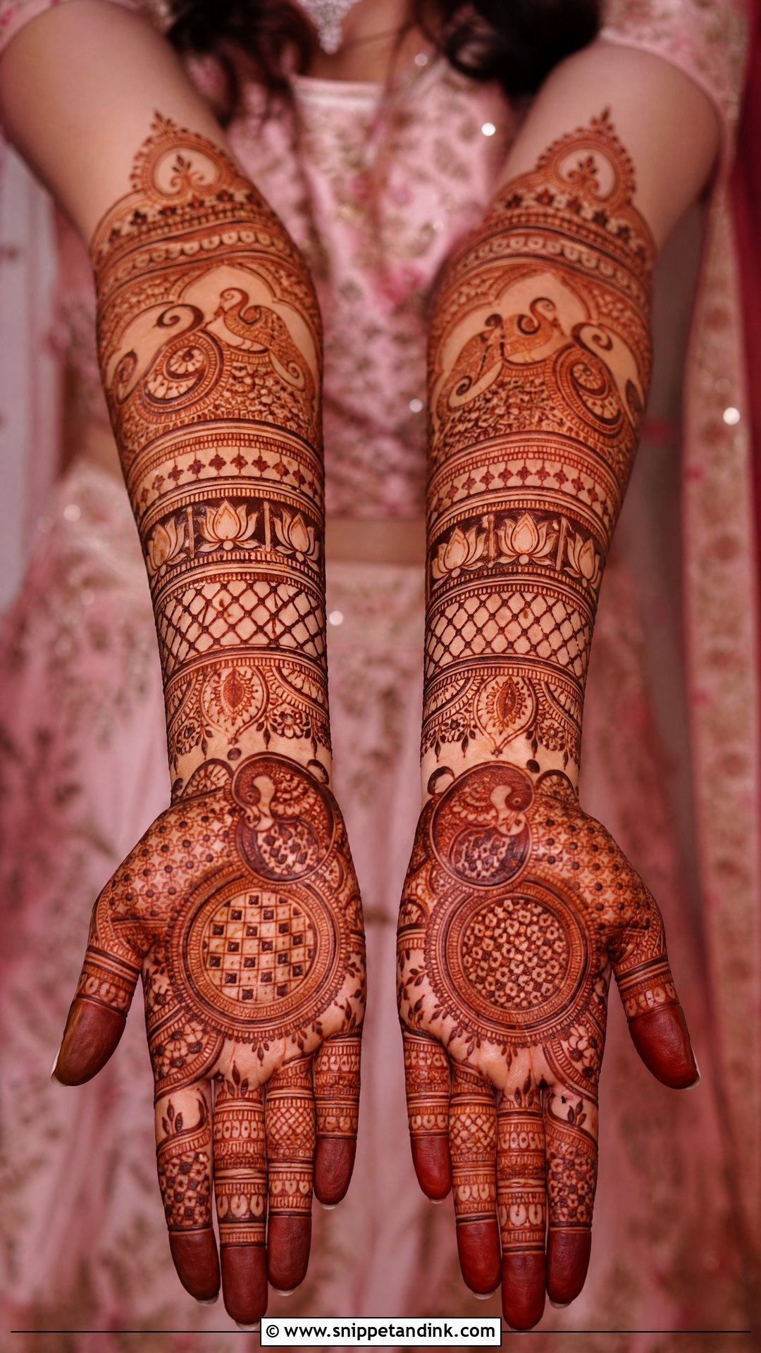 Gujarati Bridal Mehndi Design - Snippet and Ink - 25 Bride Mehndi Designs Indian Weddings