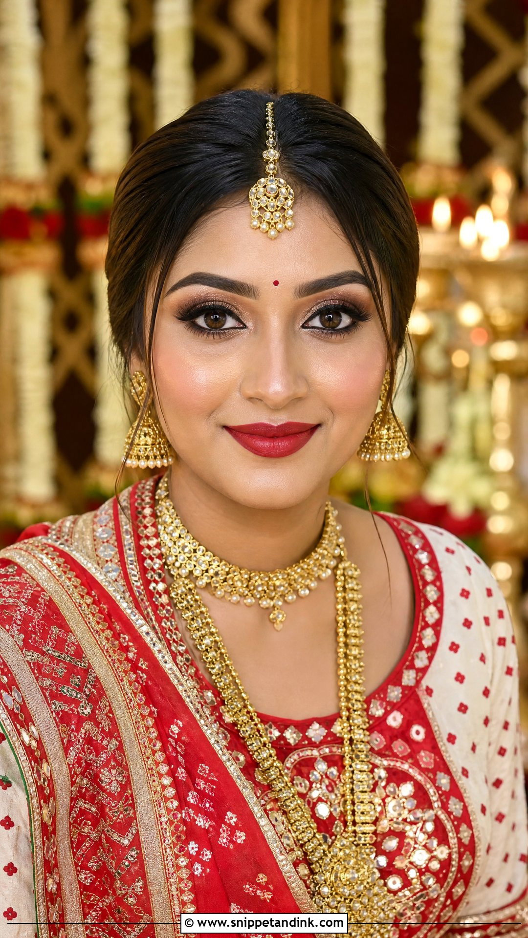 Gujarati Hindu Wedding Makeup - Snippet and Ink - 20 Hindu Wedding Makeup Ideas