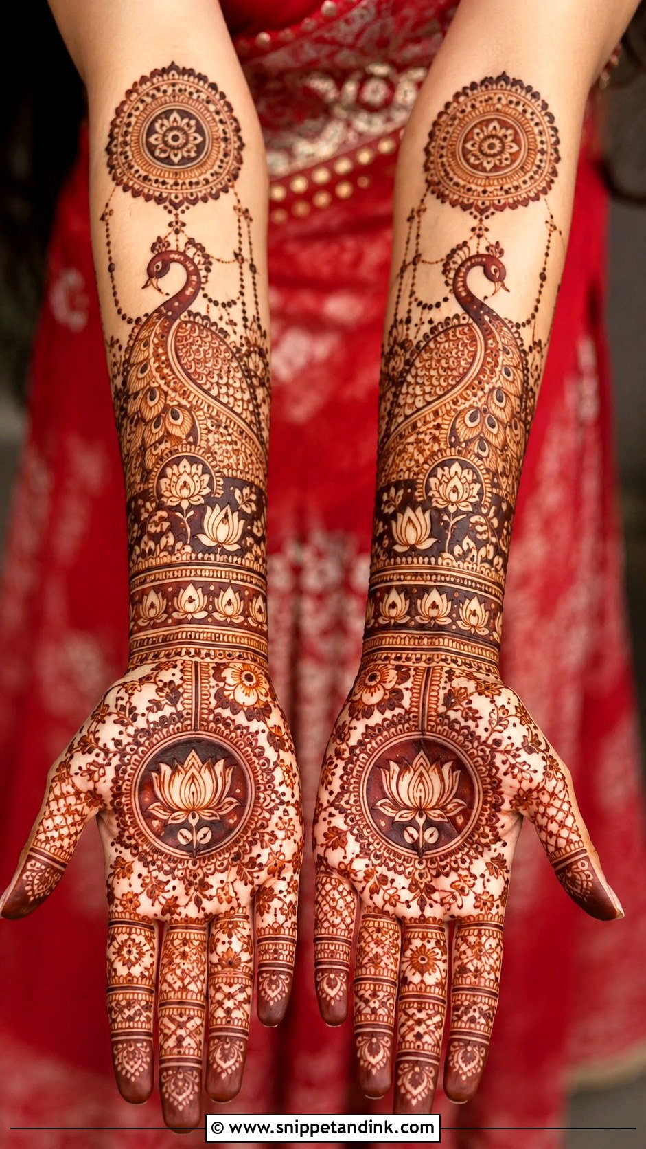 Gujarati Wedding Mehndi Design - Snippet and Ink - 35 Latest Wedding Mehndi Designs