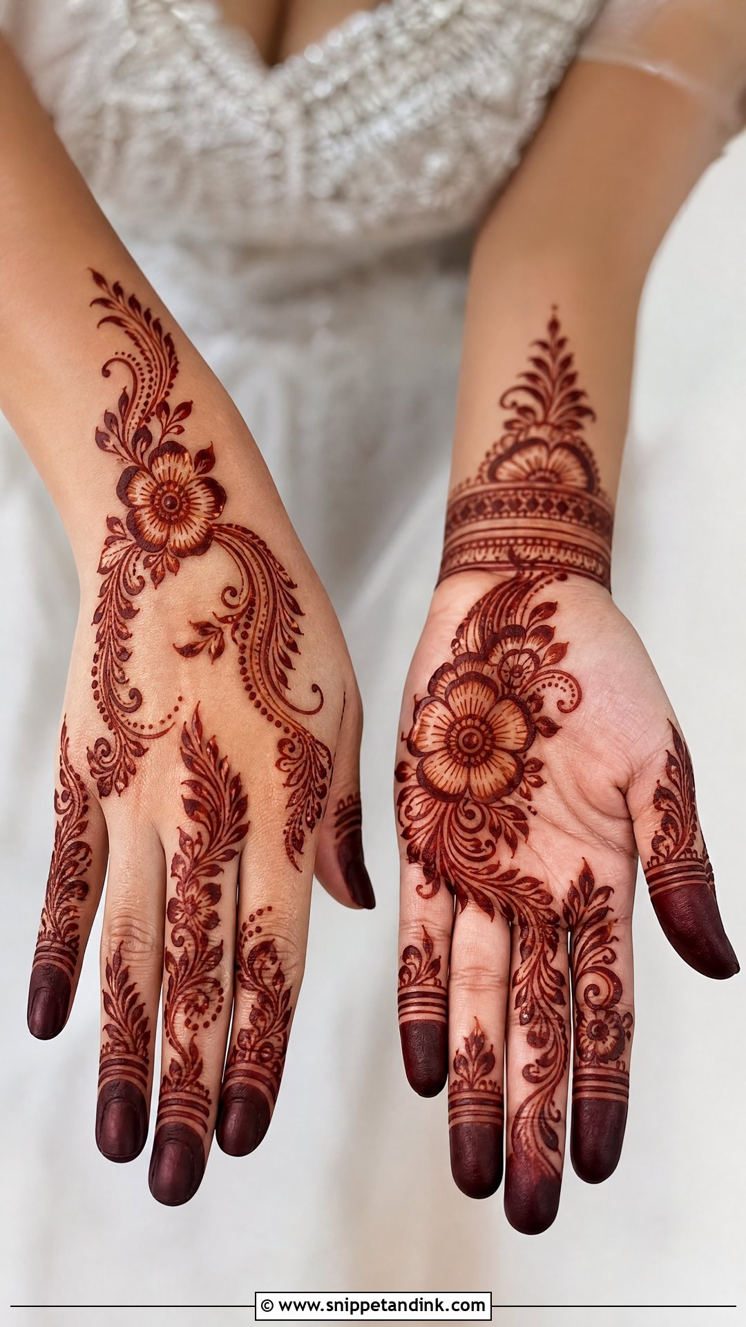 Gulf Bridal Mehndi Design - Snippet and Ink - 20 Mehndi Design for Bridal Ideas