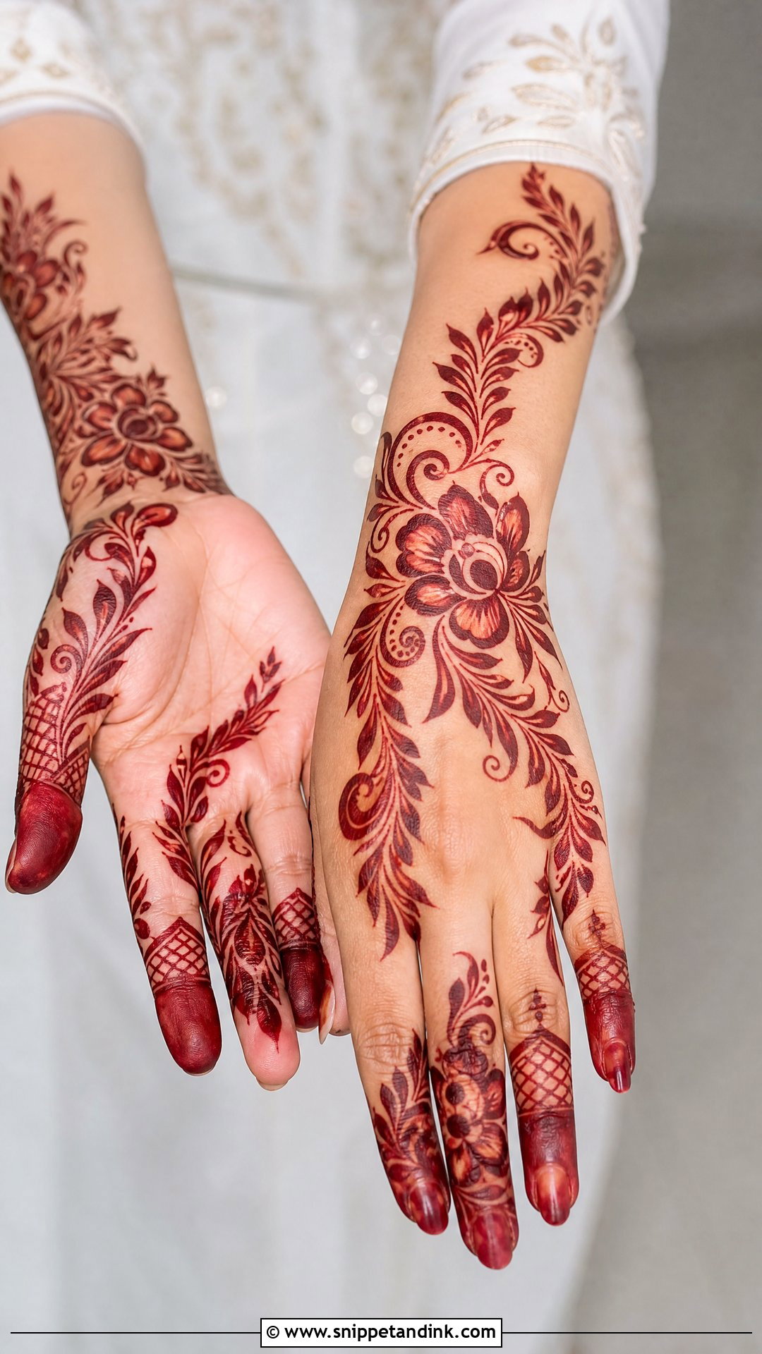 Gulf Bridal Mehndi Design - Snippet and Ink - 20 Mehndi Design for Wedding Ideas