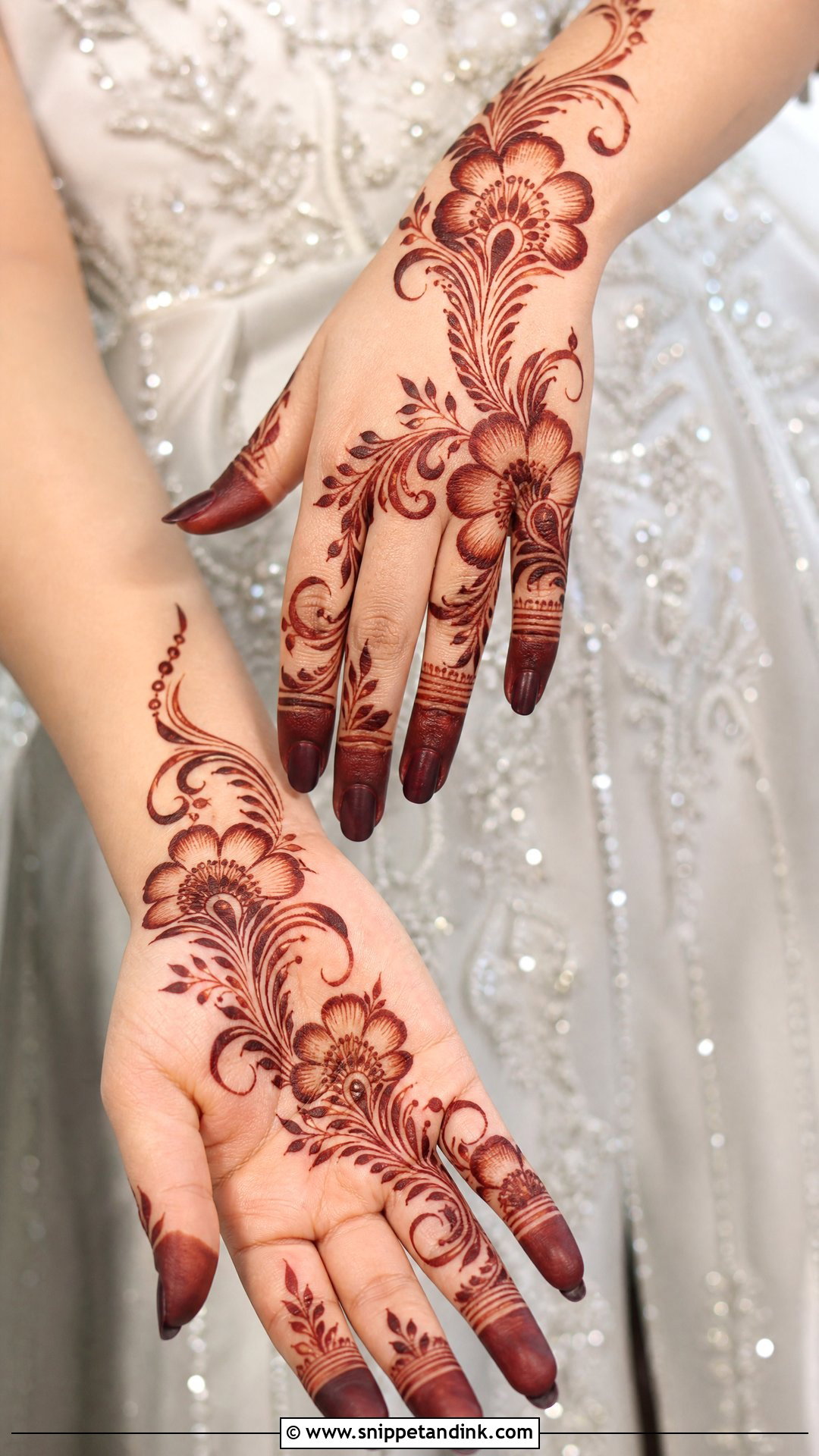 Gulf Bridal Mehndi Design - Snippet and Ink - 20 Unique Bridal Wedding Mehndi Designs