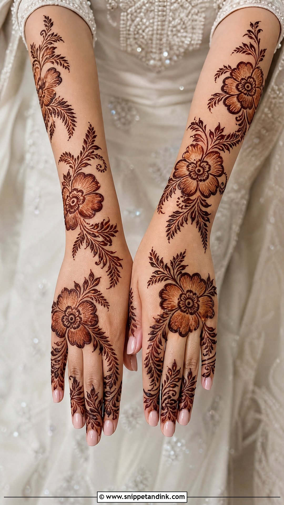 Gulf Bridal Mehndi Design - Snippet and Ink - 30 Unique Bridal Mehndi Designs Indian Weddings