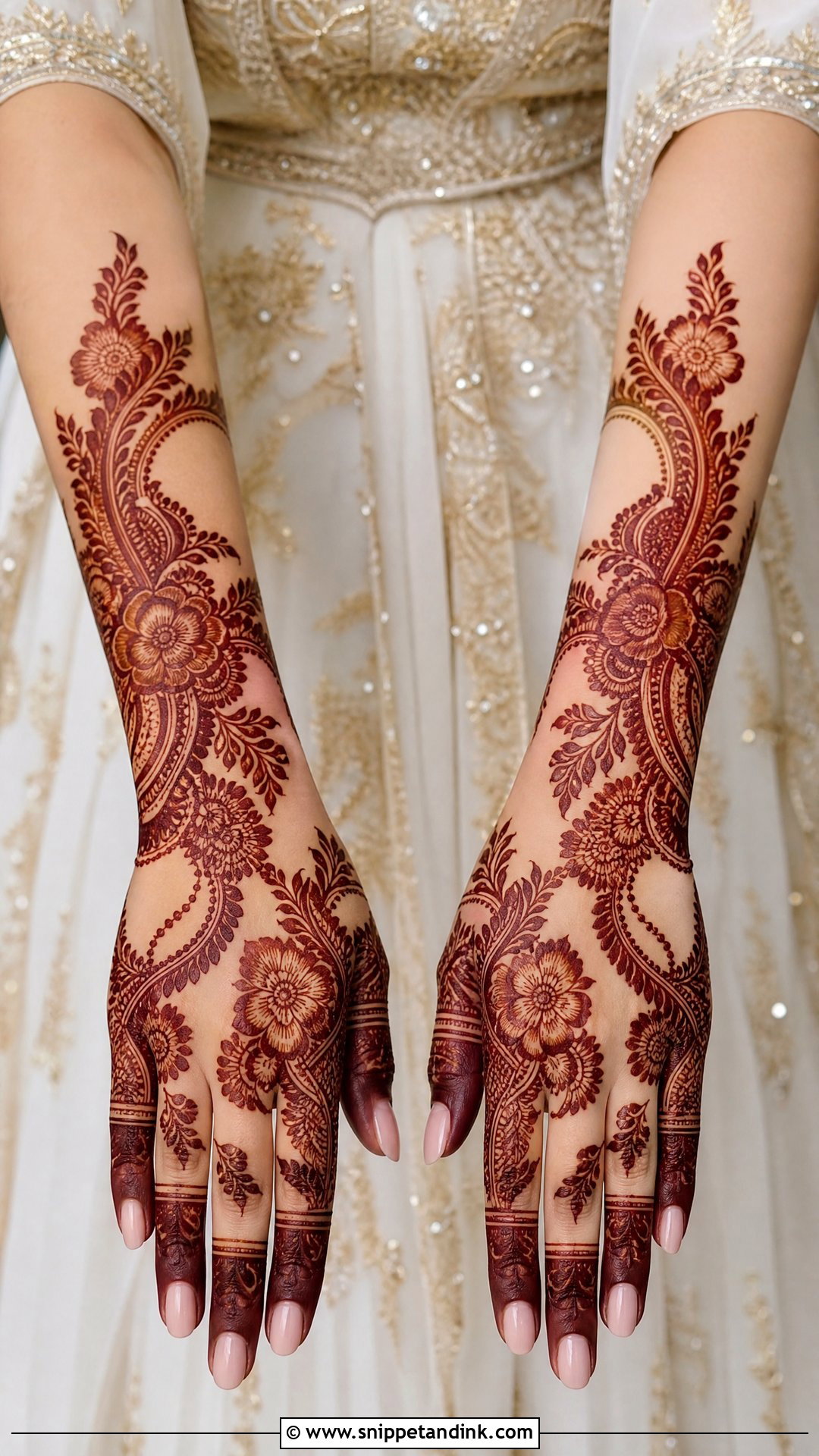 Gulf Bridal Mehndi - Snippet and Ink - 25 Bridal Mehndi Mehendi Designs for Bride