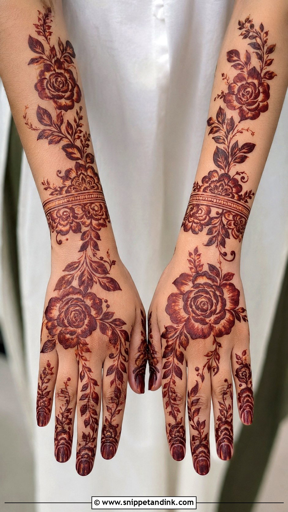 Gulf Eid Mehndi Design - Snippet and Ink - 35 Mehndi Designs for Eid