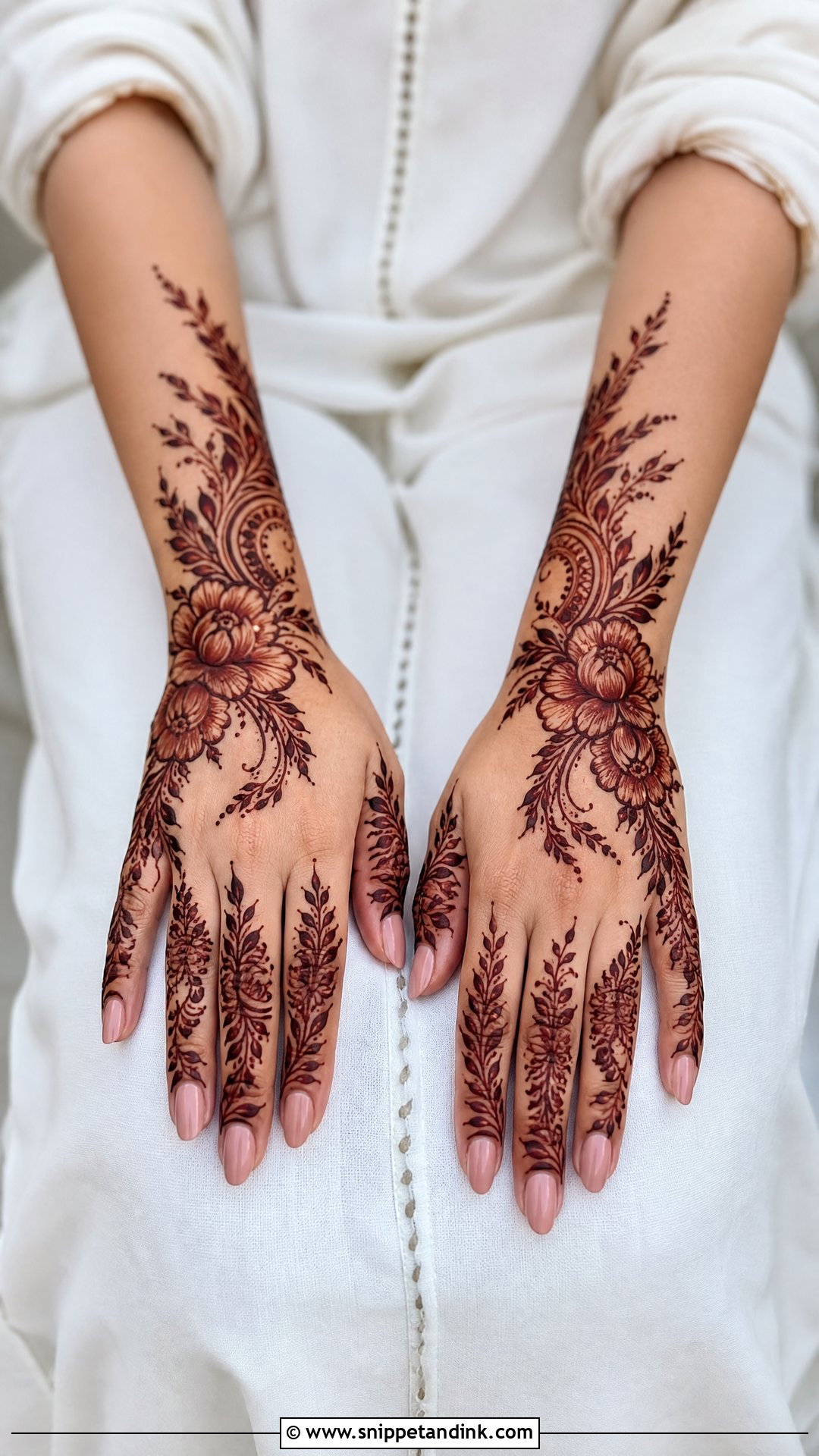 Gulf Groom Mother Mehndi Design - Snippet and Ink - 20 Groom Mother Mehndi Design Ideas