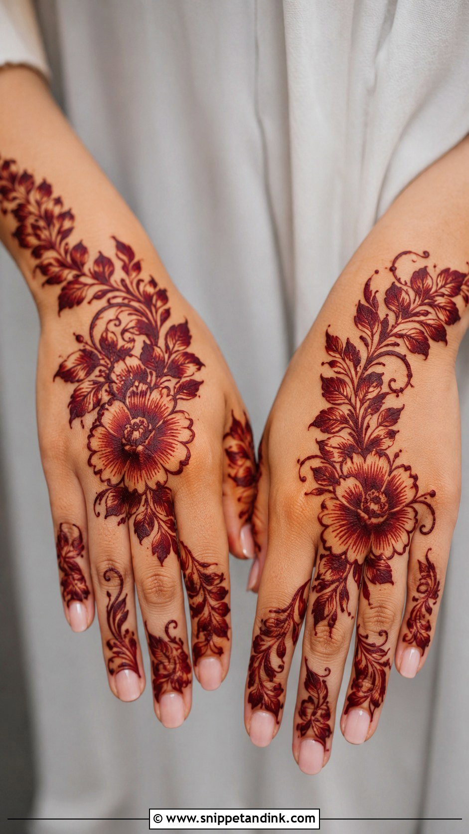 Gulf Khaleeji Mehndi Design - Snippet and Ink - 35 Trending Mehndi Designs