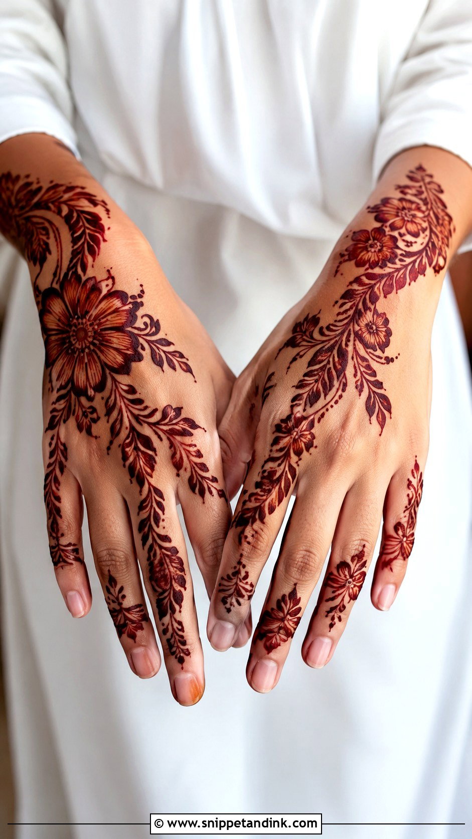 Gulf Khaleeji Mehndi Design - Snippet and Ink - 35 Beautiful Mehndi Design Ideas
