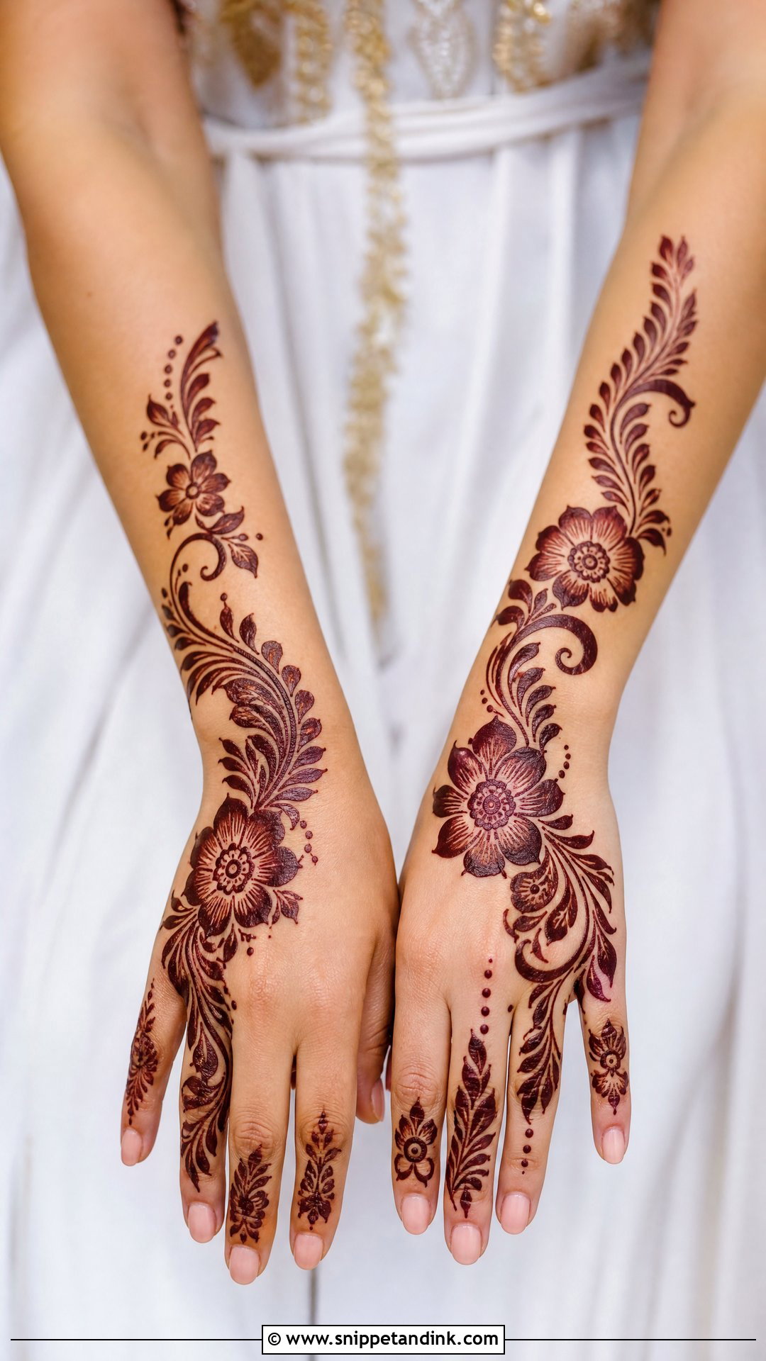 Gulf Khaleeji Mehndi Design - Snippet and Ink - 35 Mehndi Design Photos Ideas
