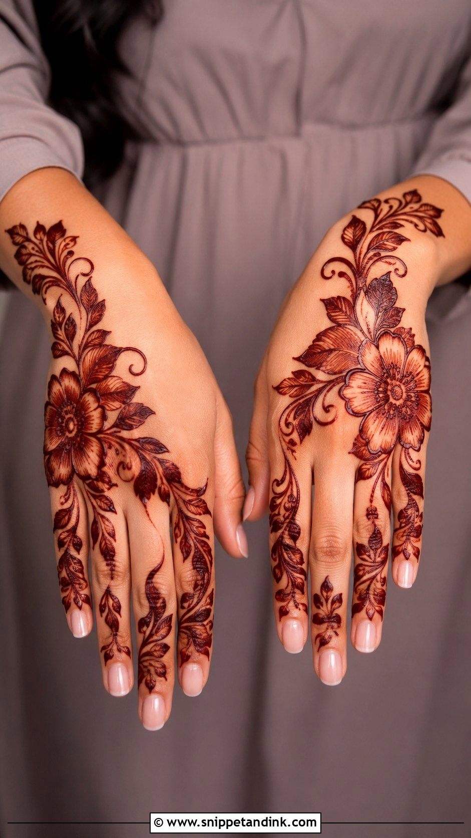 Gulf Khaleeji Mehndi Design - Snippet and Ink - 35 Mehndi Designs 2025