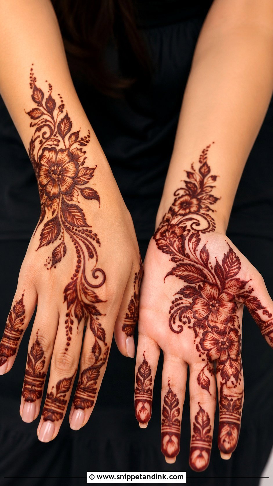Gulf Khaleeji Mehndi Design For Hands - Snippet and Ink - 35 Mehndi Designs for Hands