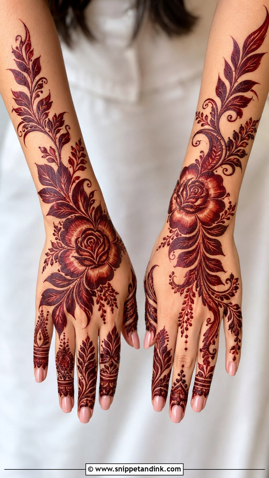 Gulf Khaleeji Shaded Mehndi - Snippet and Ink - 30 New Unique Mehndi Designs