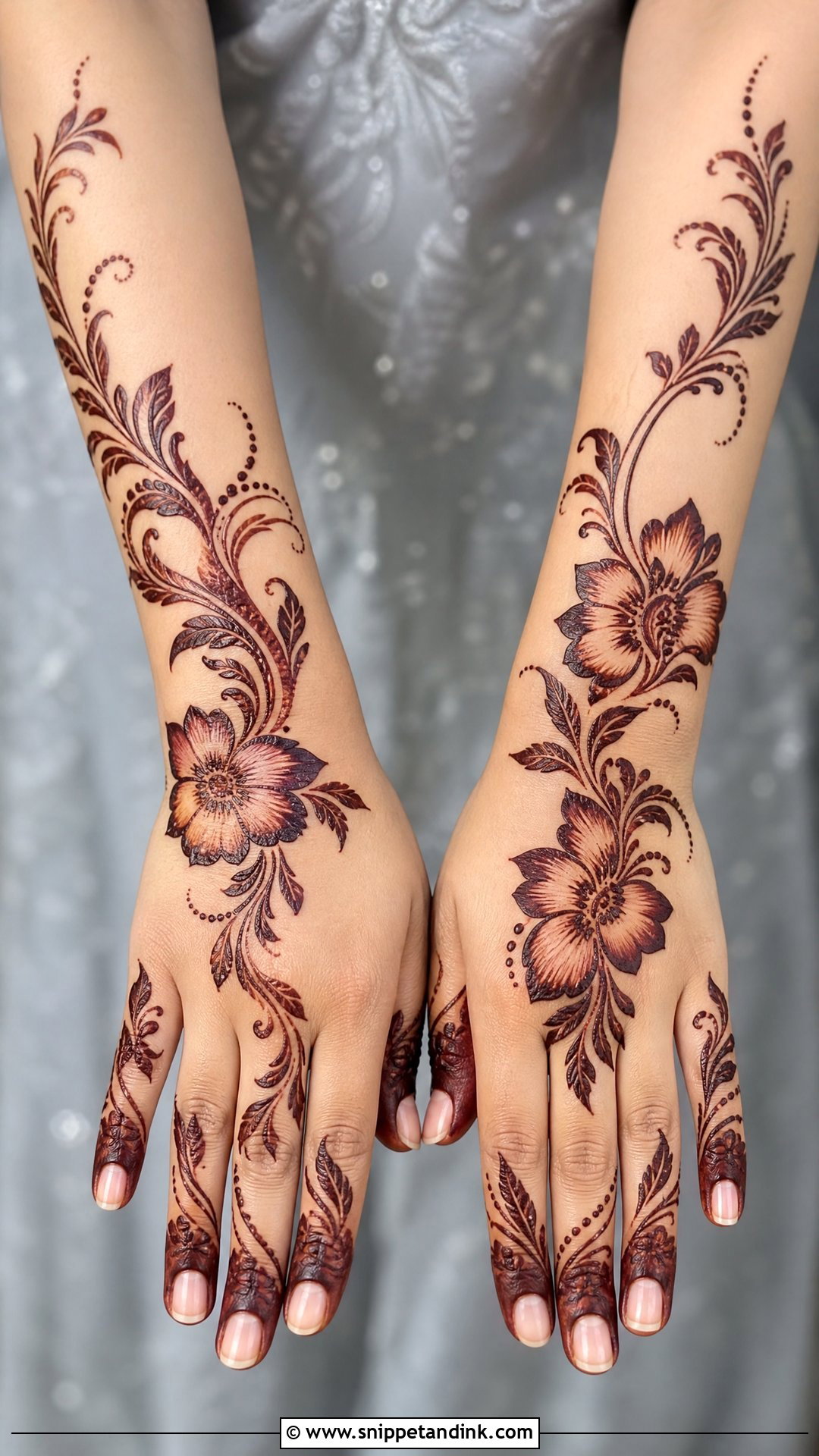 Gulf Mehndi Design - Snippet and Ink - 35 Mehndi Design Ideas