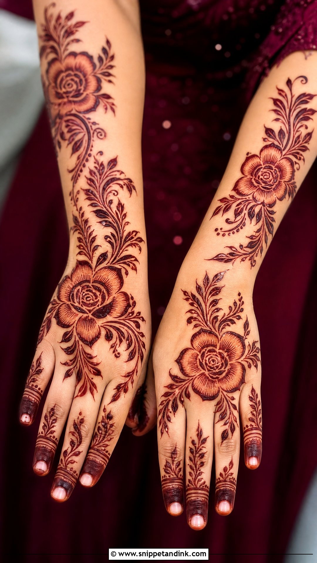 Gulf Mehndi Design For Wedding Party - Snippet and Ink - 20 Mehndi Design for Best Friend Wedding Ideas