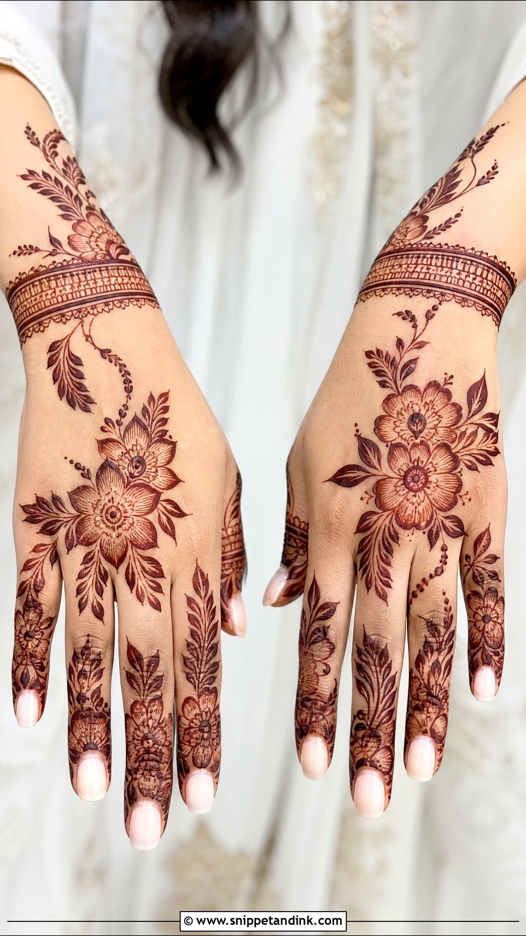 Gulf Sister Wedding Mehndi Design - Snippet and Ink - 25 Sister Wedding Mehndi Design Ideas