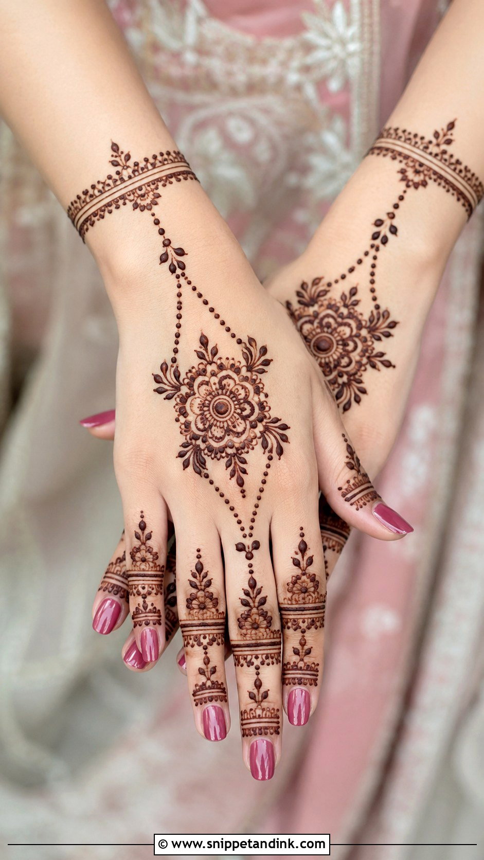 Haath Phool Mehndi - Snippet and Ink - 30 New Unique Mehndi Designs