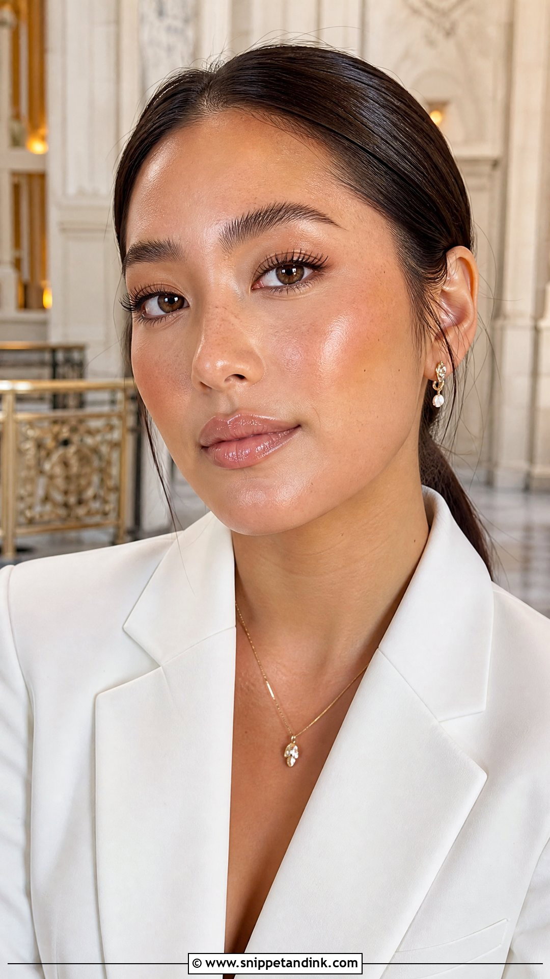 Hailey Bieber Minimal Wedding Makeup - Snippet and Ink - 20 Hailey Bieber Wedding Makeup Ideas