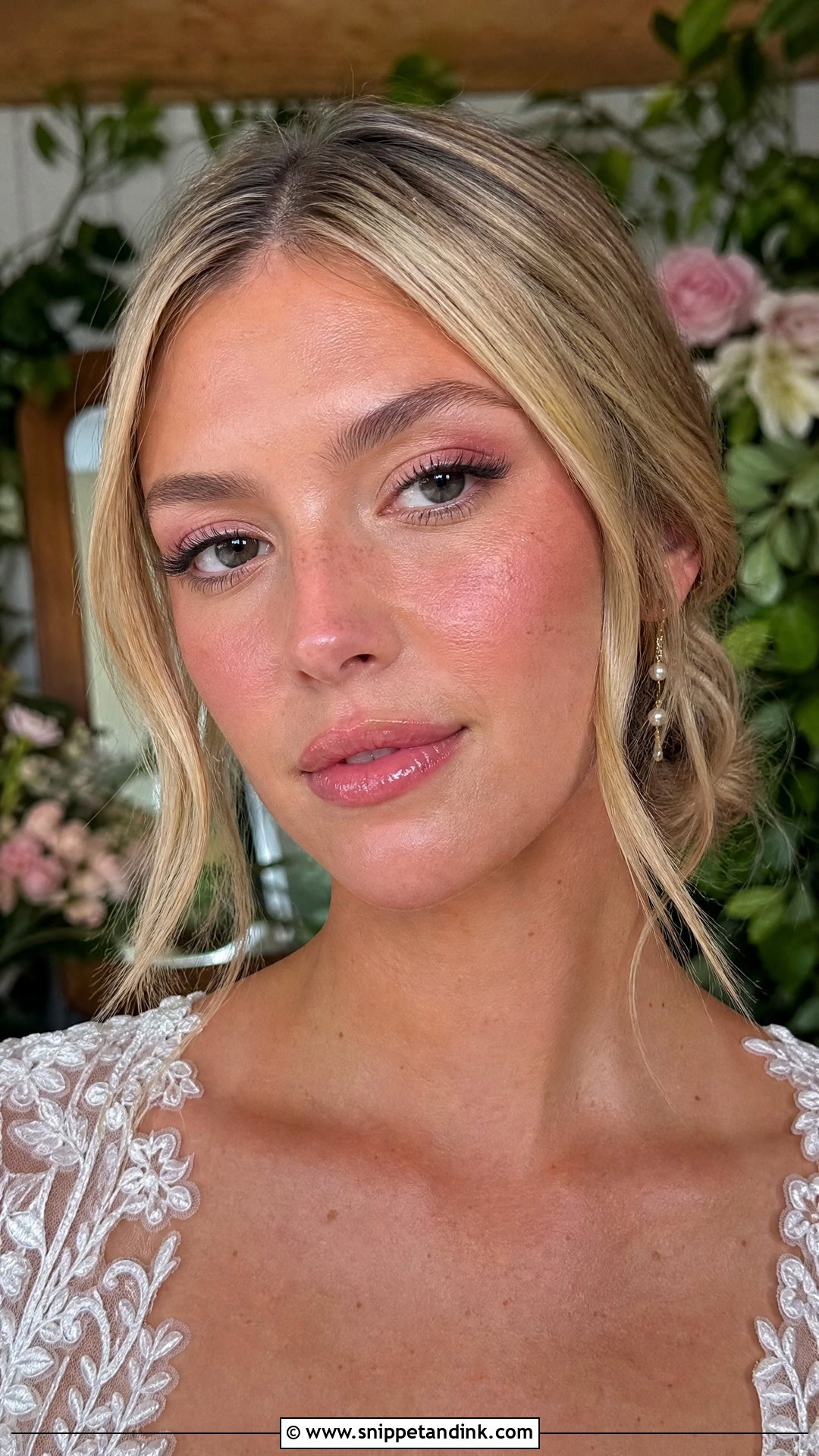Hailey Bieber Strawberry Wedding Makeup - Snippet and Ink - 20 Hailey Bieber Wedding Makeup Ideas