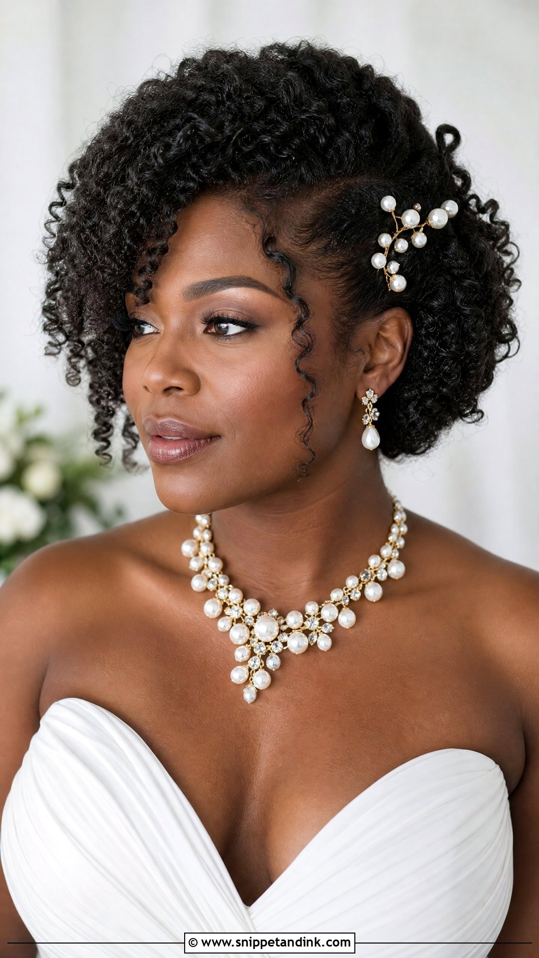 Hair Pins for Curly Natural Hair - Snippet and Ink - 20 Wedding Hair Pins