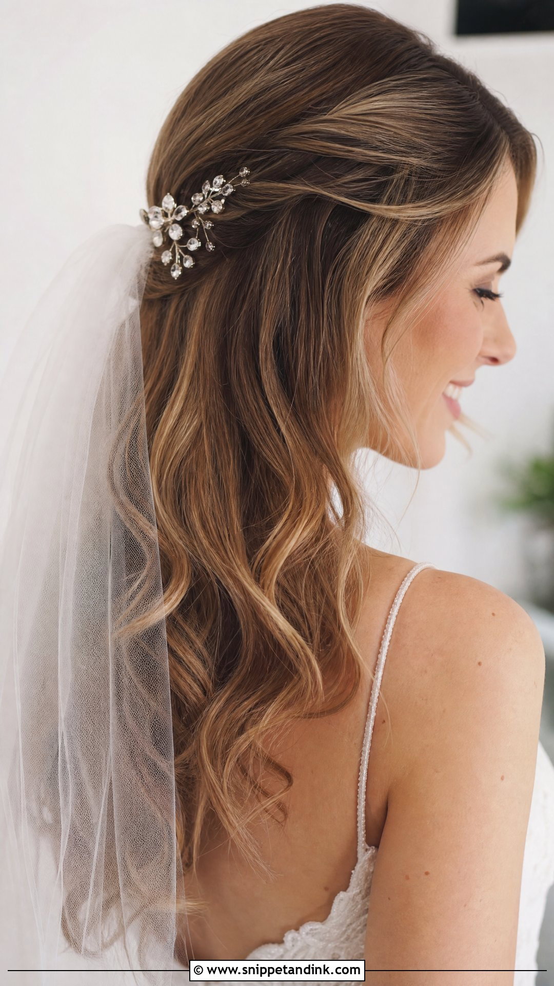 Hair Pins for Loose Romantic Waves - Snippet and Ink - 20 Wedding Hair Pins
