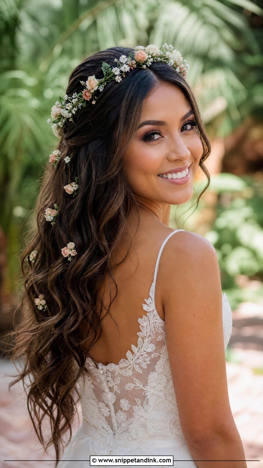 Hair Pins for a Flower Crown Style - Snippet and Ink - 20 Wedding Hair Pins