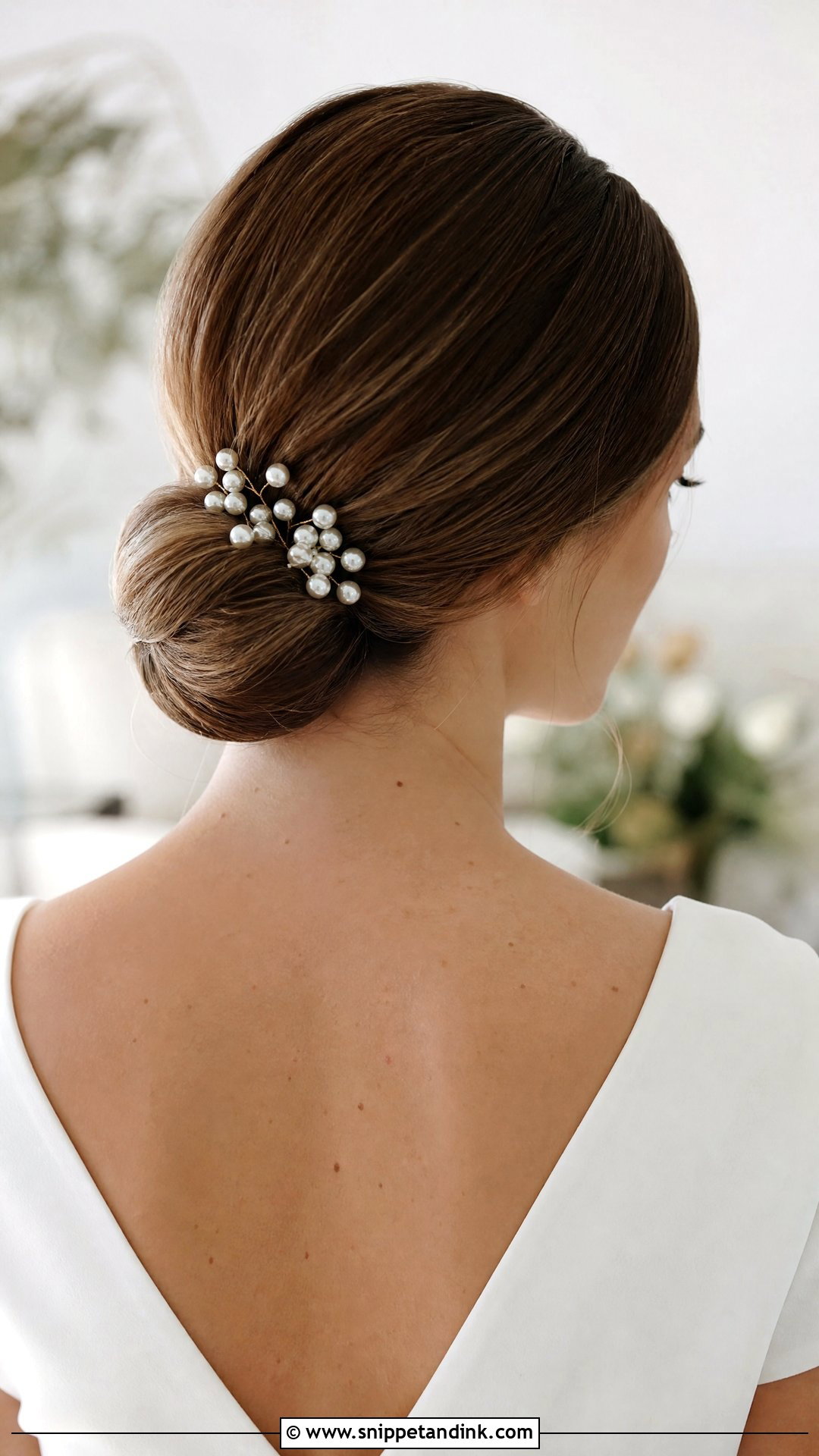 Hair Pins for a Low Chignon - Snippet and Ink - 20 Wedding Hair Pins