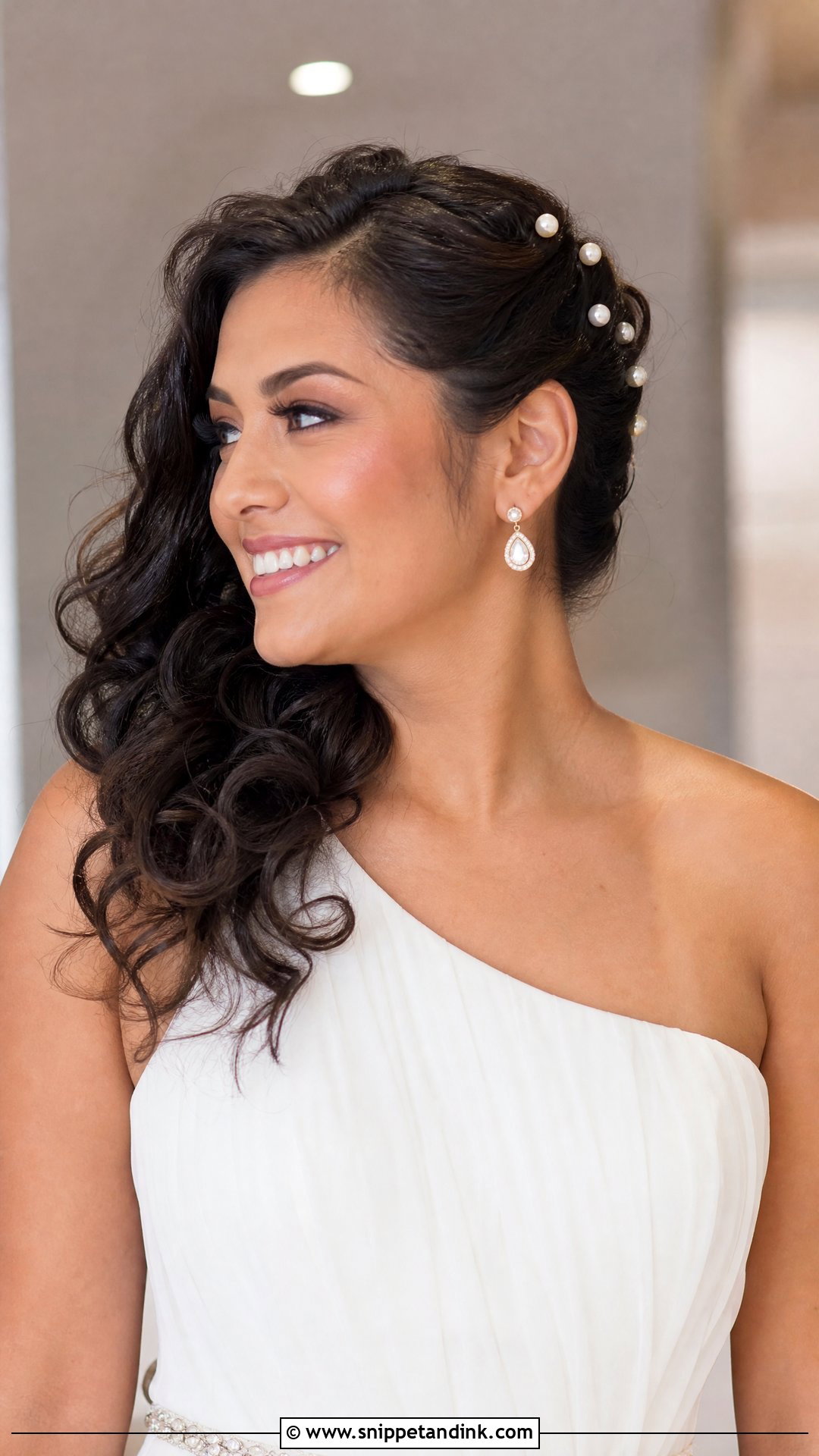 Hair Pins for a Side Swept Style - Snippet and Ink - 20 Wedding Hair Pins