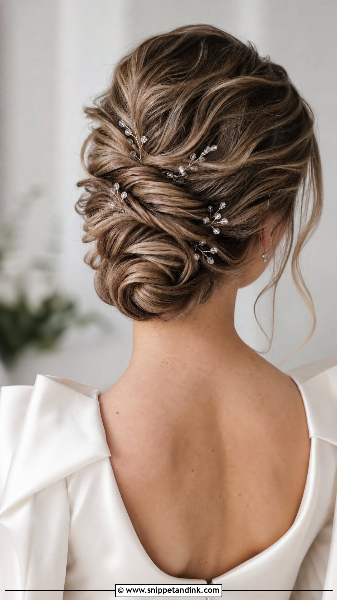 Hair Pins for a Twisted Updo - Snippet and Ink - 20 Wedding Hair Pins