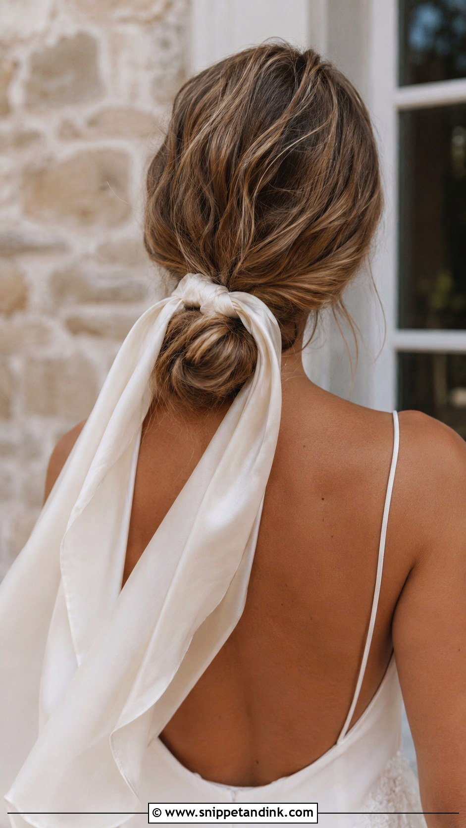 Hair Scarf - Snippet and Ink - 25 Bride Hair Accessories
