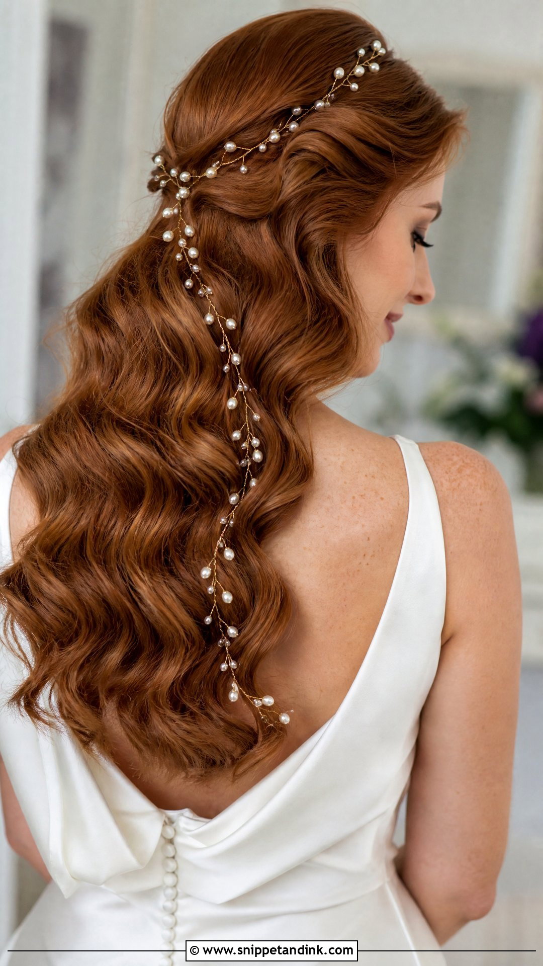 Hair Vine for Bridal Hairstyle - Snippet and Ink - 30 Hair Accessories for Wedding