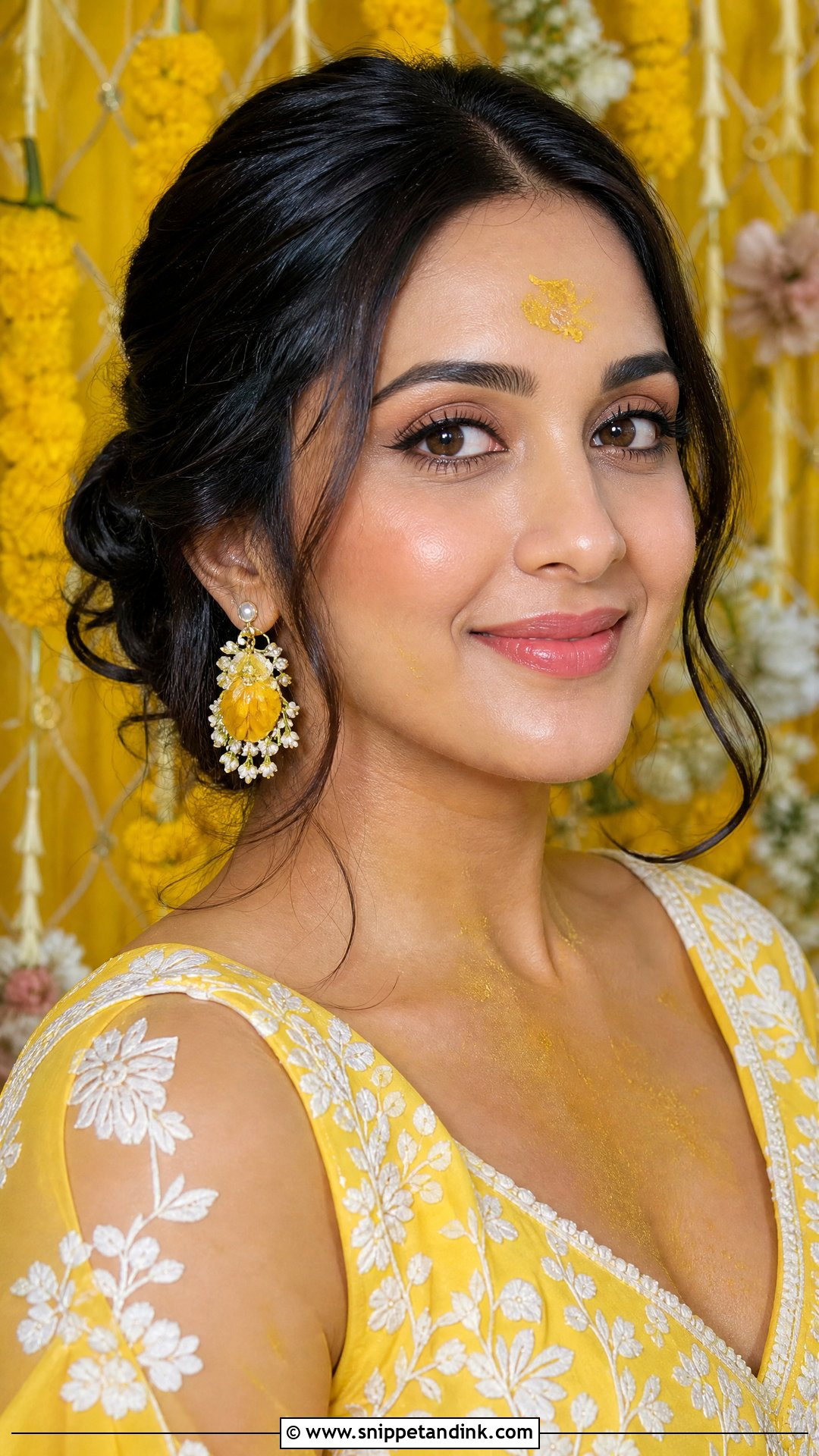 Haldi Bridal Makeup - Snippet and Ink - 25 Desi Bridal Makeup Ideas