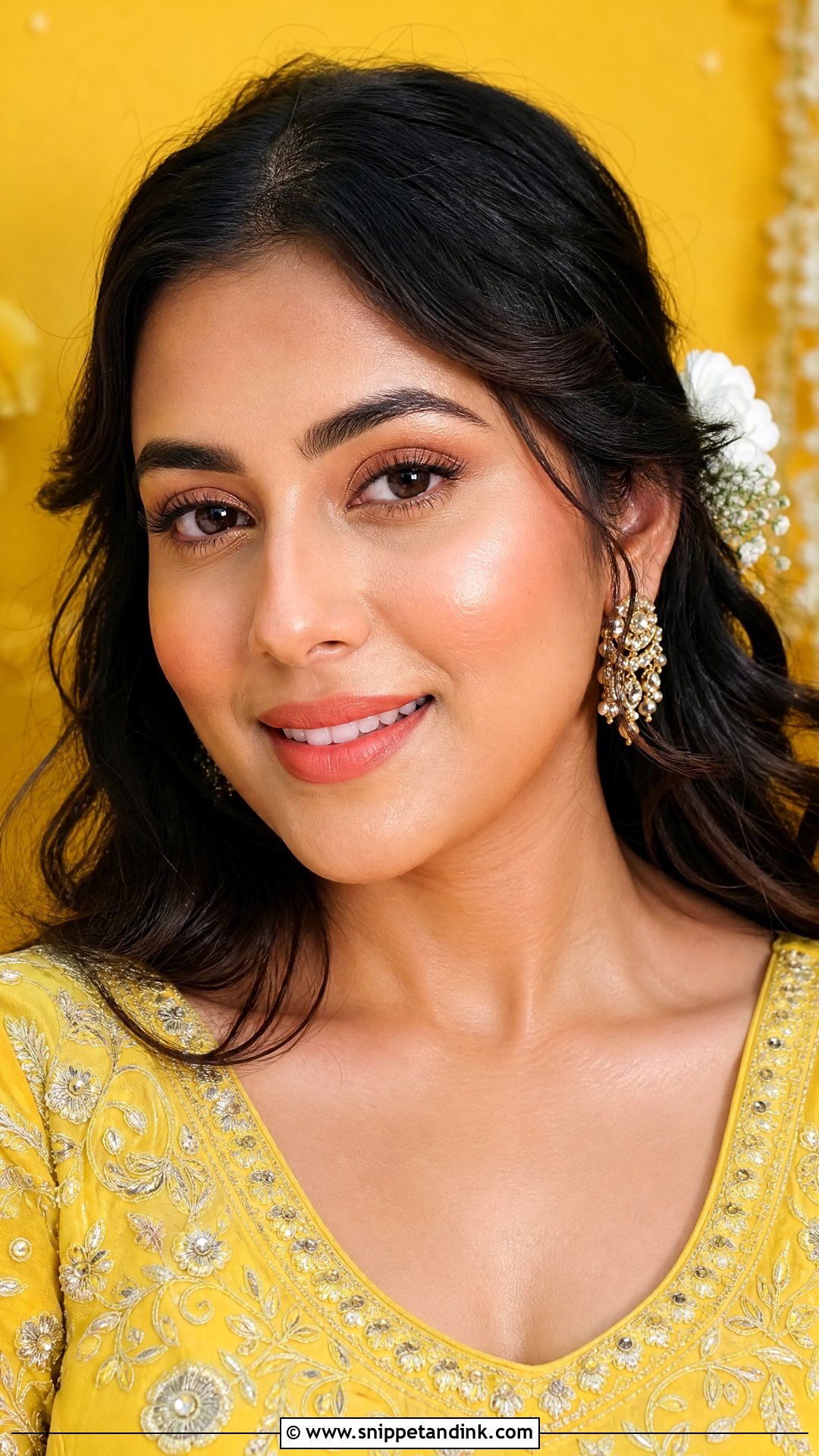 Haldi Bridal Makeup - Snippet and Ink - 20 Indian Bridal Makeup Looks