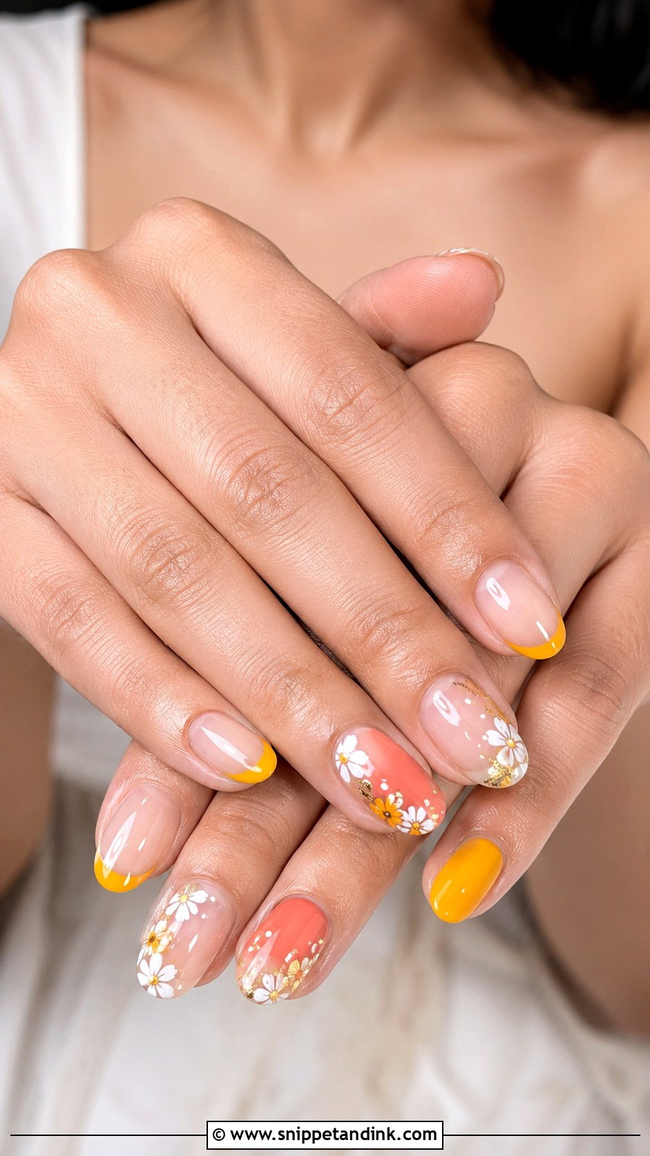Haldi Bridal Nails For Indian Wedding - Snippet and Ink - 30 Bridal Nails Wedding Indian