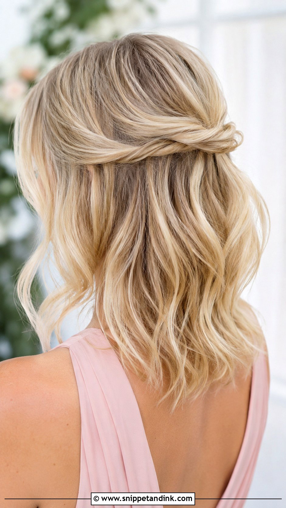 Half Up Bridesmaid Hair For Fine Hair - Snippet and Ink - 20 Bridesmaid Hair Half Up Medium Ideas