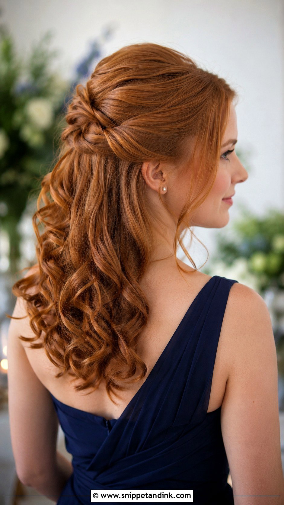 Half Up Bridesmaid Hair With Volume - Snippet and Ink - 20 Bridesmaid Hair Half Up Medium Ideas