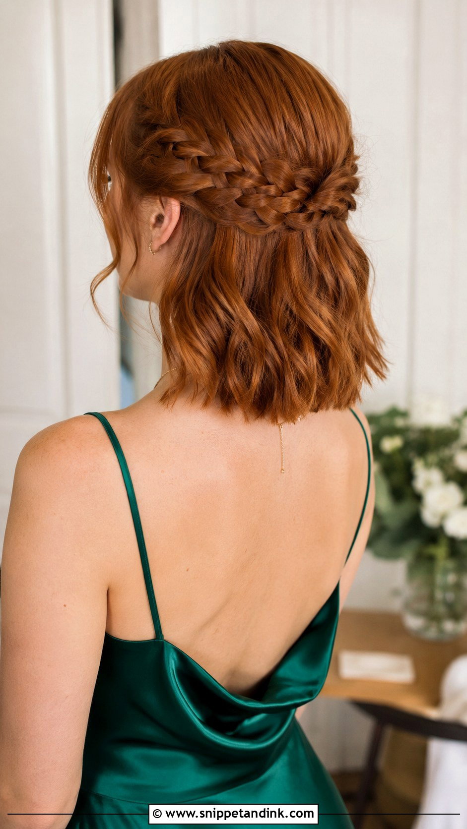 Half Up Half Down Braided Lob Hairstyle - Snippet and Ink - 25 Bridesmaid Hairstyles Half Up Half Down Braid Short Hair