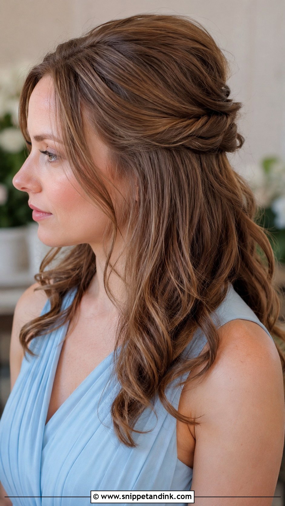 Half Up Half Down Bridesmaid Fine Hair - Snippet and Ink - 20 Bridesmaid Hairstyles Half Up Half Down Medium Length