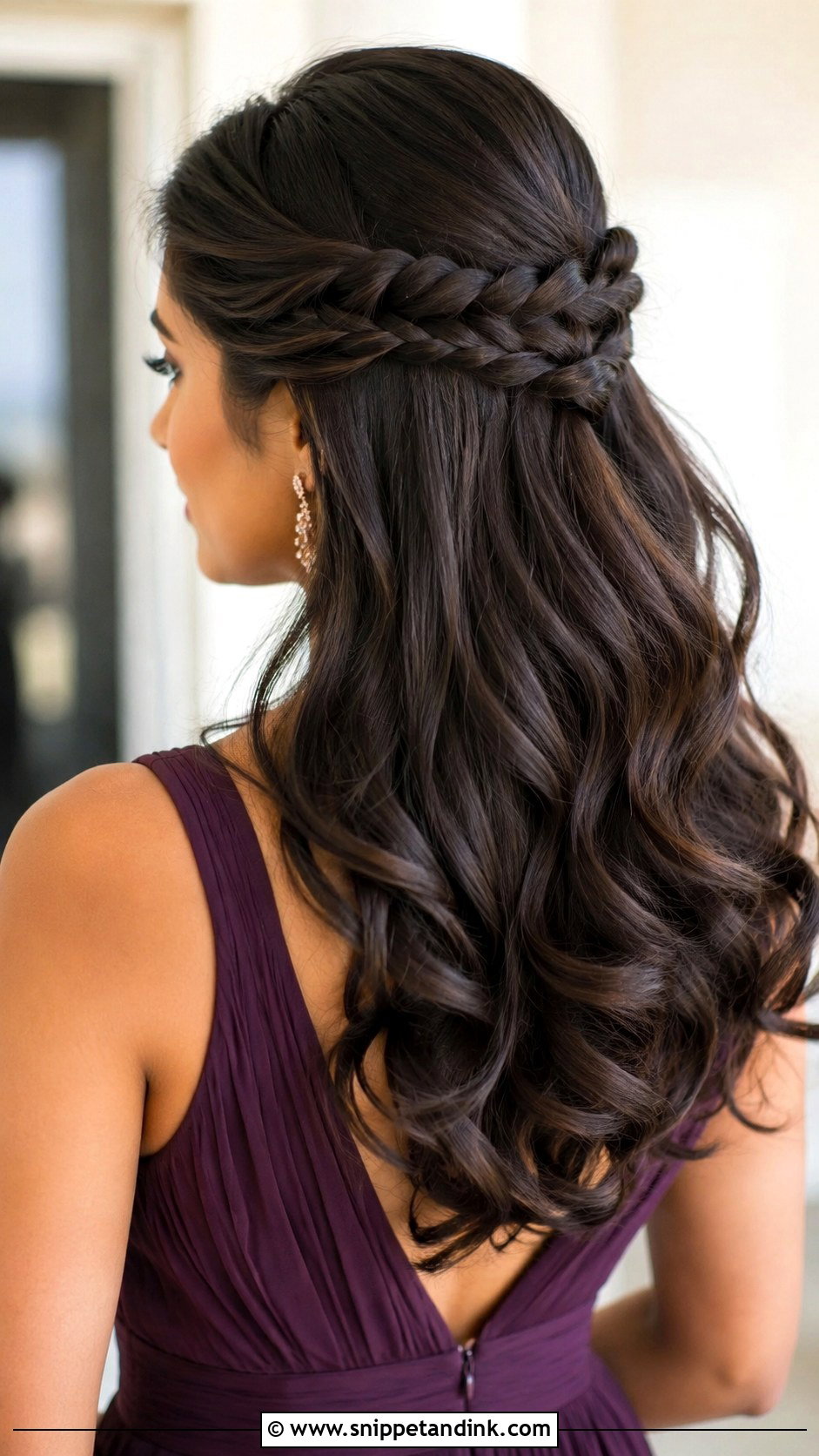 Half Up Half Down For Thick Medium Hair - Snippet and Ink - 20 Bridesmaid Hair Styles Half Up Half Down Medium Length