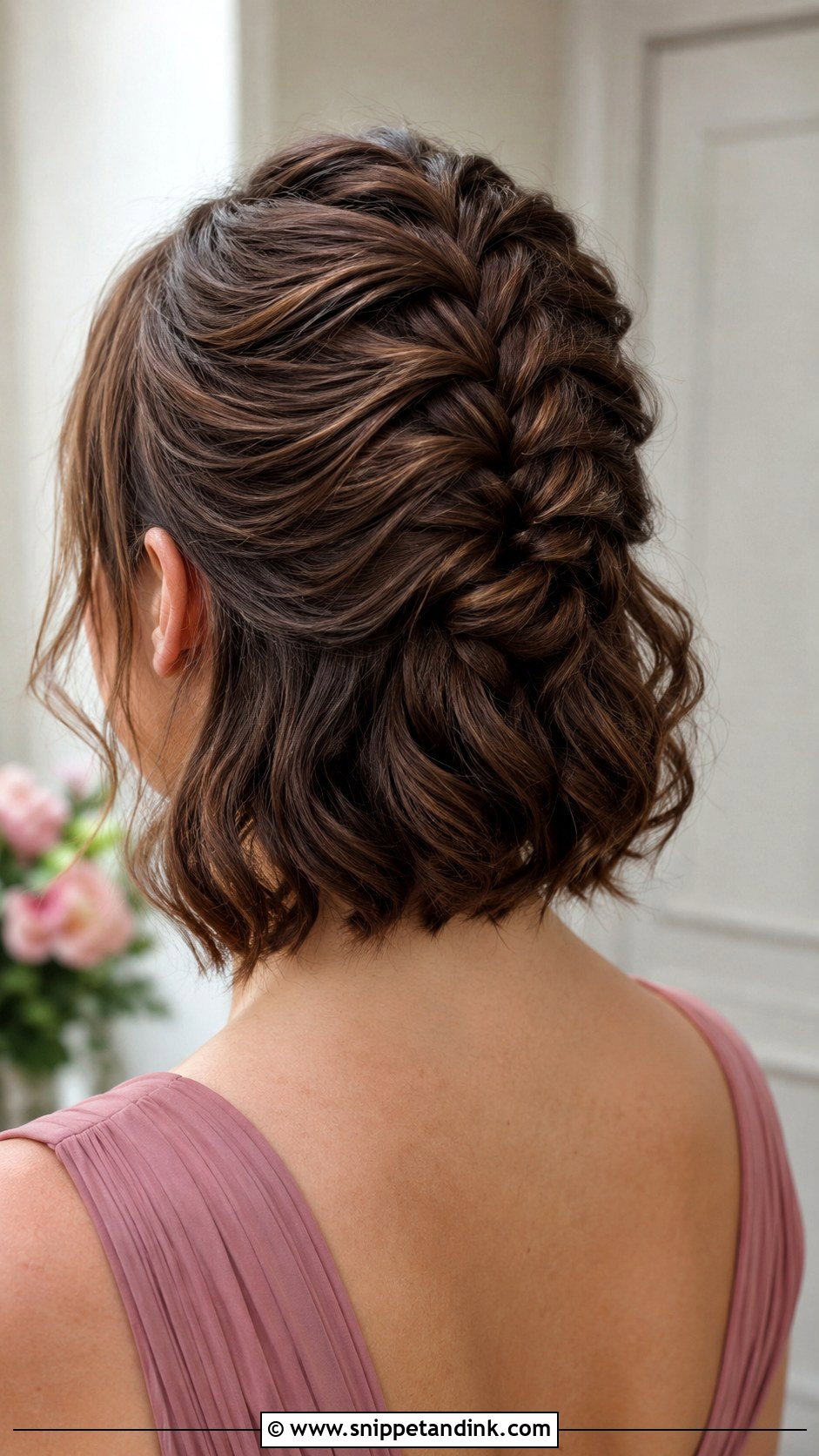 Half Up Half Down French Braid Short Hair - Snippet and Ink - 25 Bridesmaid Hairstyles Half Up Half Down Braid Short Hair