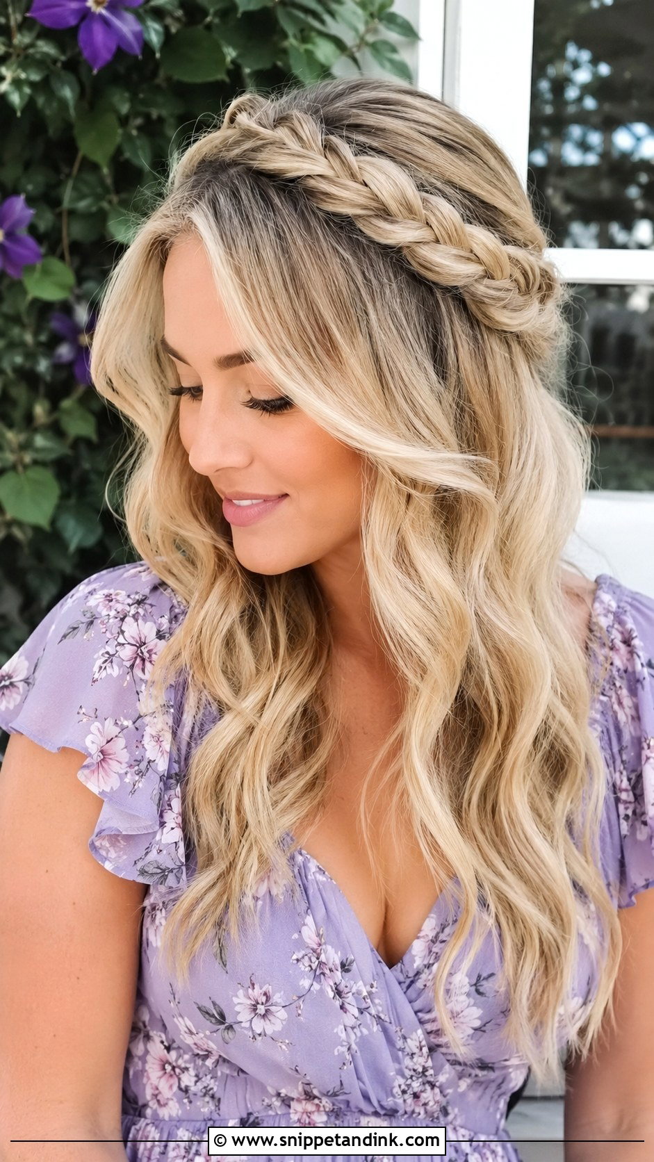 Half Up Half Down Wedding Guest Hair - Snippet and Ink - 20 Hair Ideas for a Wedding Guest